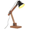 Vidaxl Desk Lamp Round E27 58x18x90 cm noir