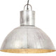 Lampe suspendue vidaxl autour de 25 w e27 48 cm de couleur argentée