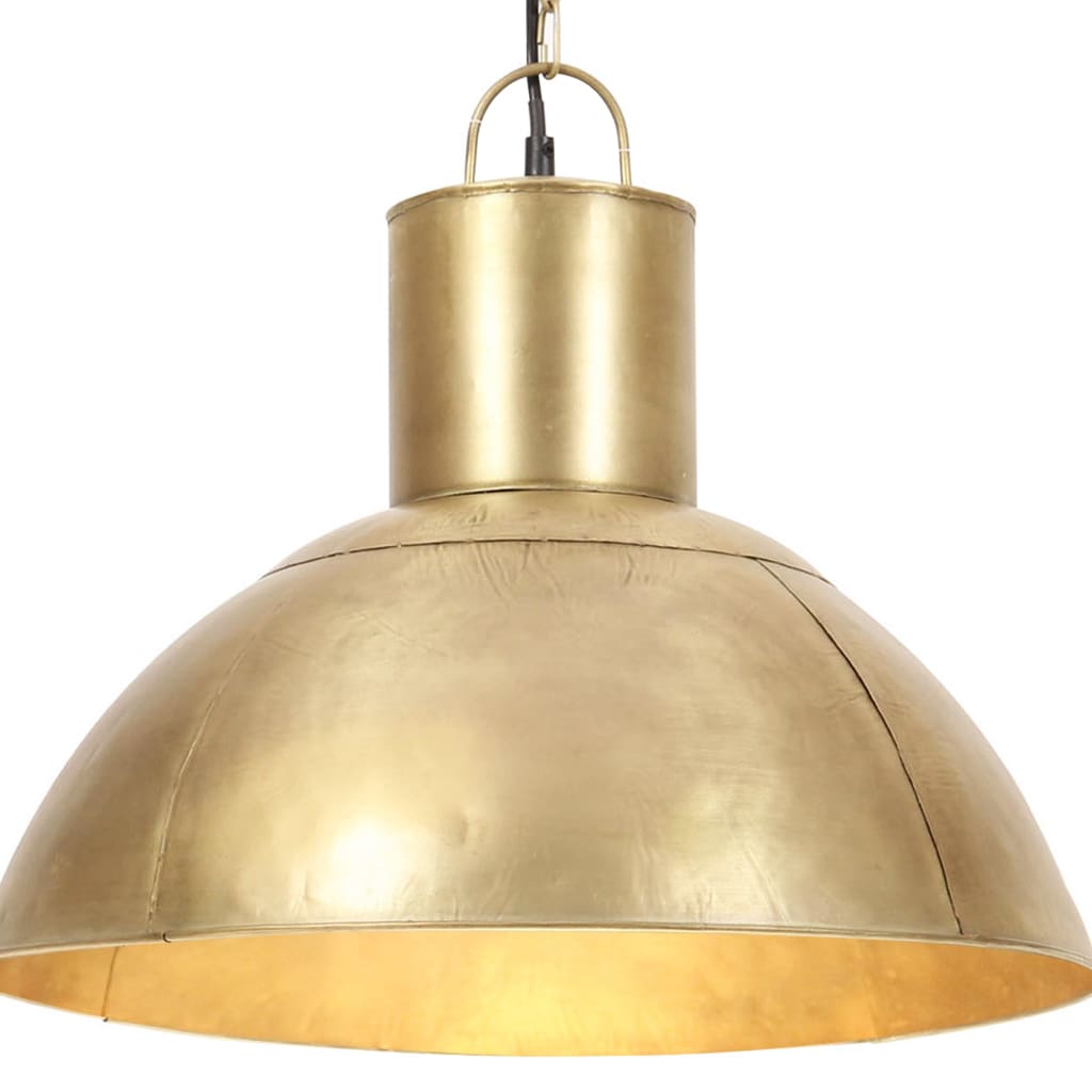 Lampe suspendue vidaxl autour de 25 w e27 48 cm en laiton -colored