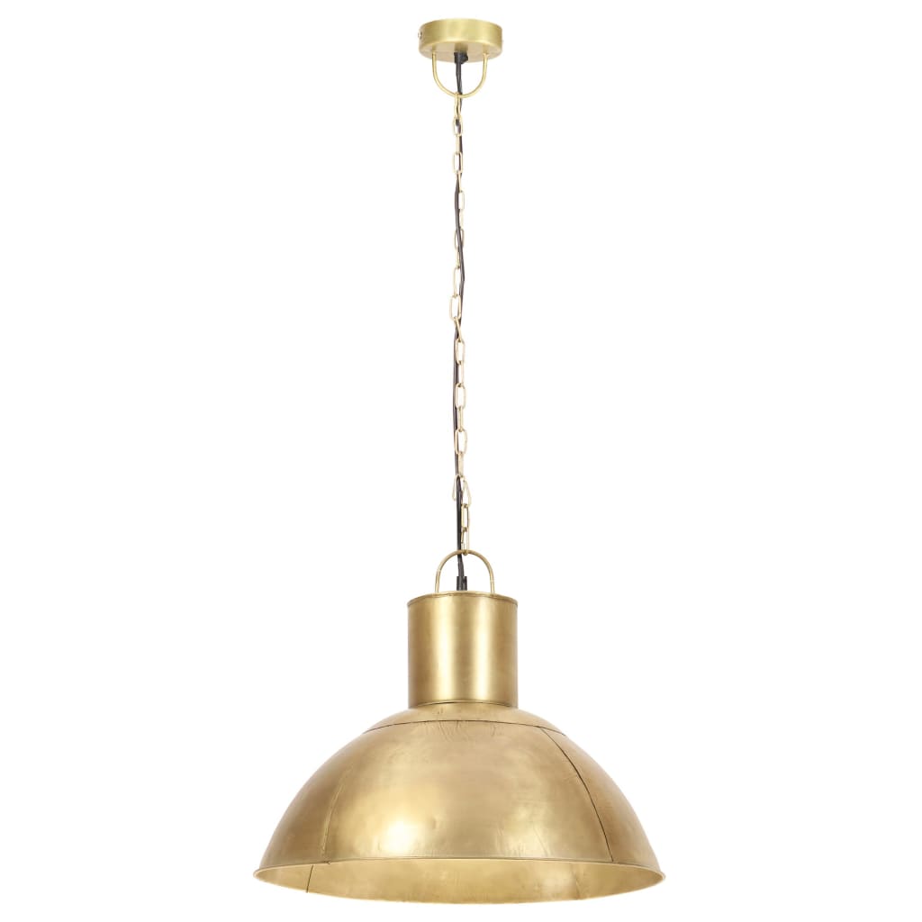 Lampe suspendue vidaxl autour de 25 w e27 48 cm en laiton -colored