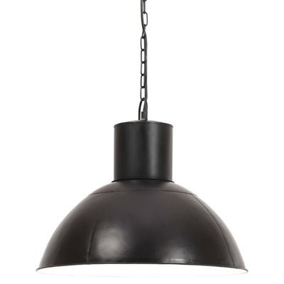 Lampe suspendue vidaxl autour de 25 w e27 48 cm noir