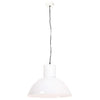 Lampe suspendue vidaxl autour de 25 w e27 48 cm blanc