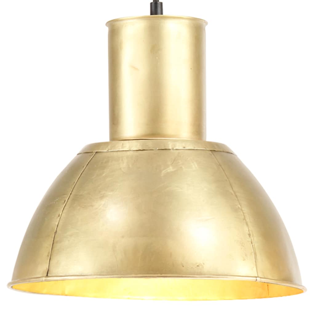 Lampe suspendue vidaxl autour de 25 W e27 28,5 cm en laiton -colored