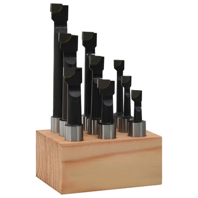 Vidaxl Drilling 9 m avec une base de bois 12 mm