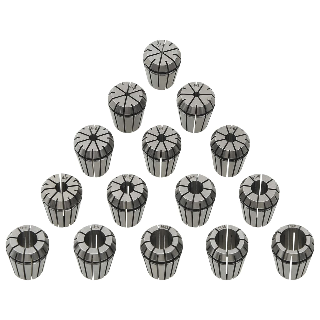 Ensemble de Vidaxl 15 pièces de Spanne ER25