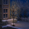Vidaxl Christmas Tree 1200 LEDS chauffeur blanc clair fleur de cerise 400 cm