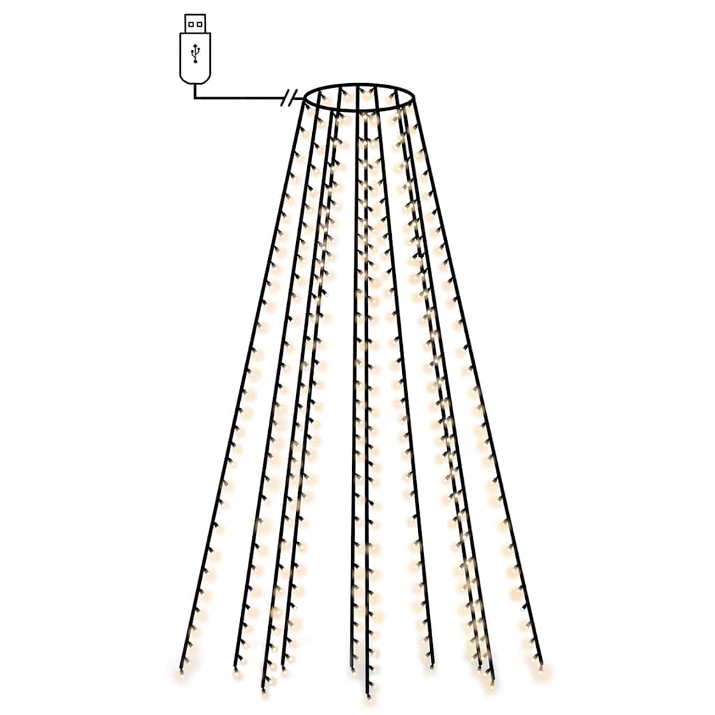 Éclairage d'arbre de Noël Vidaxl avec 300 LED Net 300 cm