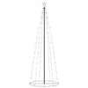 Vidaxl kegelkerstboom 100 LED-White 70x180 cm
