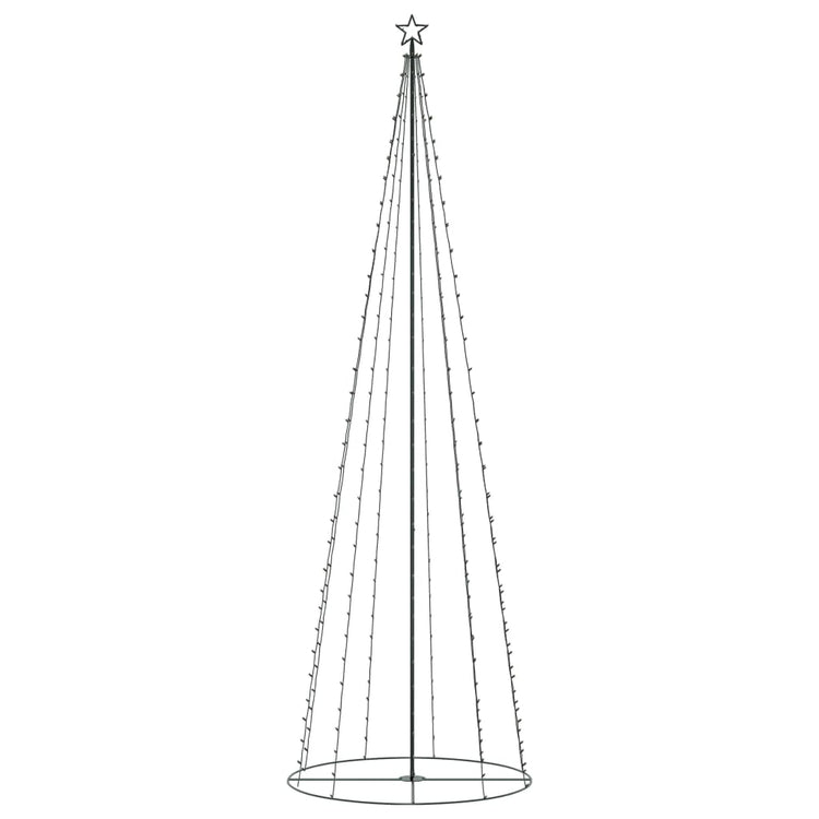 Vidaxl Kegelkerstboom 330 LED multicolores 100x300 cm