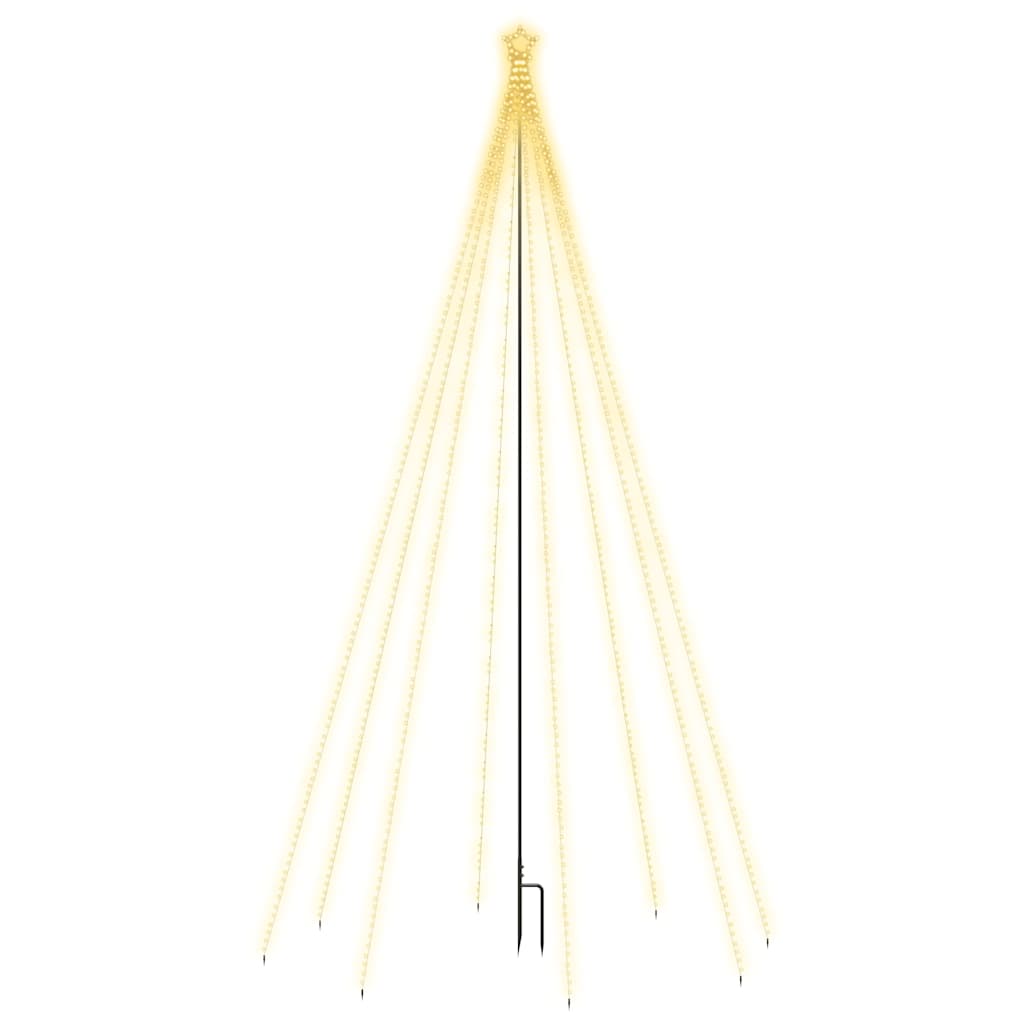 Vidaxl Christmas Tree Lighting Waterfall à l'intérieur de 400 LED 2,5 m