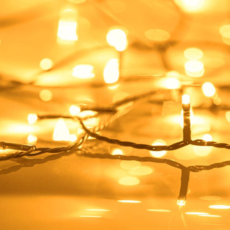 Vidaxl Light Cord 2000 LEDS pour l'intérieur et l'extérieur IP44 200 m blanc chaud