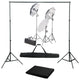 Ensemble de studio photo vidaxl avec ensemble d'éclairage et arrière-plan
