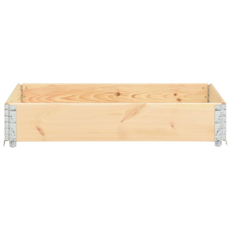 Planteur Vidaxl surélevé 50x100 cm Pine solide