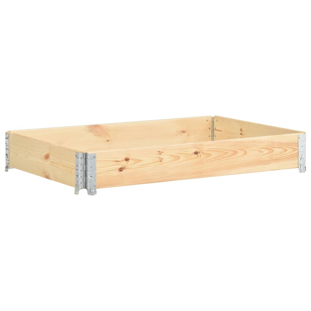 Planteur Vidaxl surélevé 100 x 15 cm de pin solide