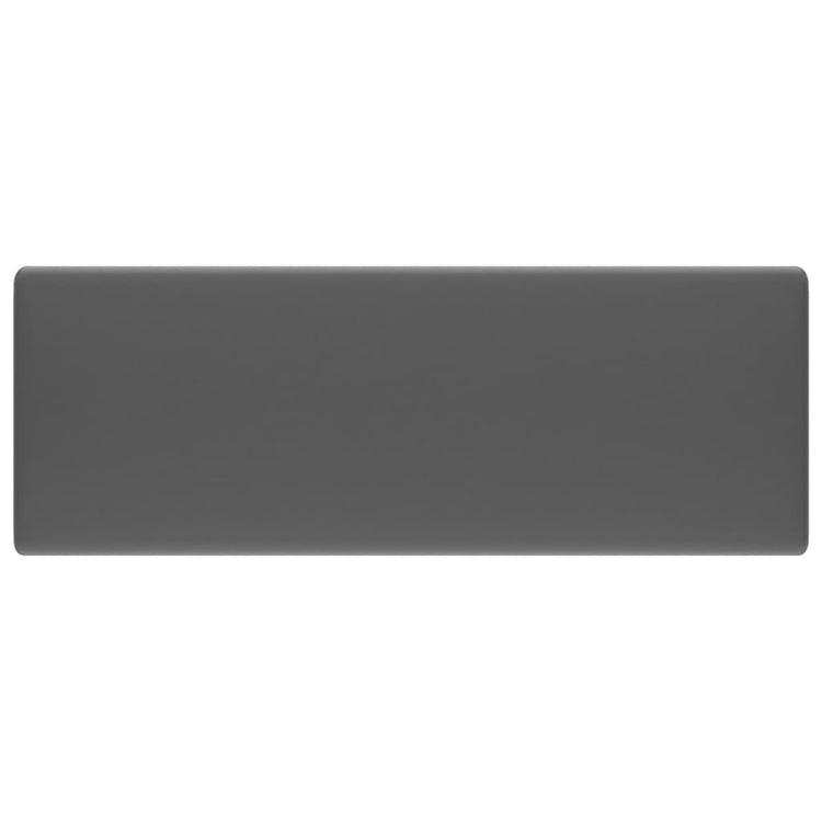 Vidaxl Washingin avec carré d'atterrissage 41x41cm en céramique Matt Gris foncé