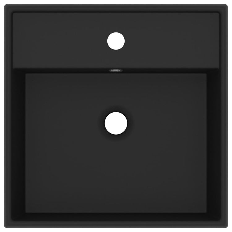 Vidaxl Washingin avec carré d'atterrissage 41x41 cm en céramique mat