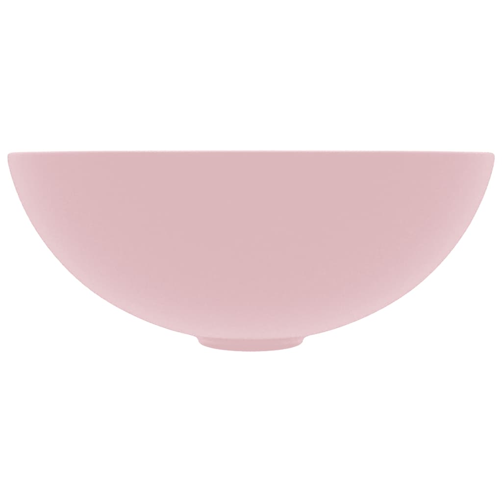 Vidaxl Washbasin Round Céramique Satpoze