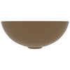Vidaxl Washbasin Round Céramique Matcream