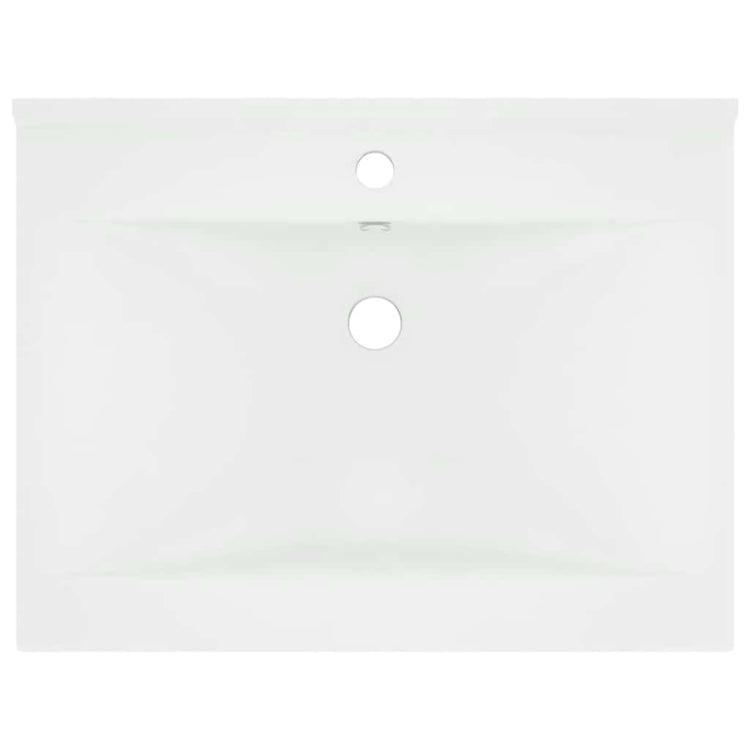 Vidaxl Washingin avec trou de robinet 60x46 cm