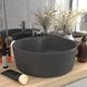 Vidaxl Washingin avec atterrissage 36x13 cm en céramique Matt Gris foncé