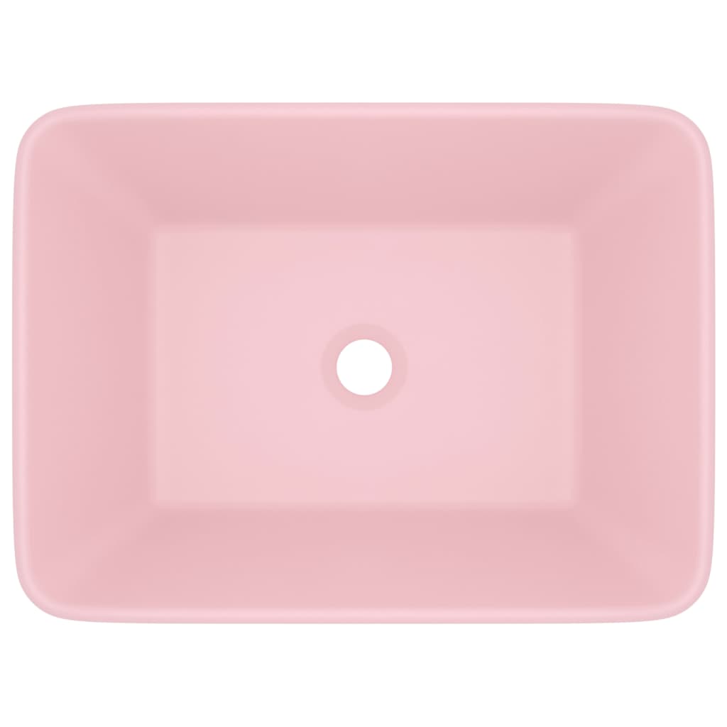 Vidaxl Washbasin 41x30x12 cm Matpown en céramique