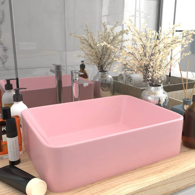 Vidaxl Washbasin 41x30x12 cm Matpown en céramique