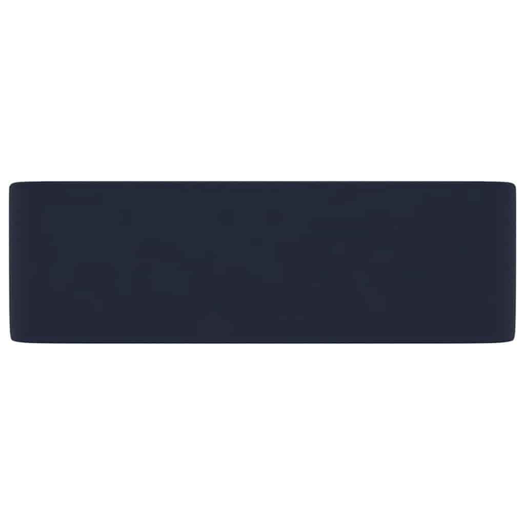 Vidaxl Washbasin 41x30x12 cm Mat de céramique bleu foncé