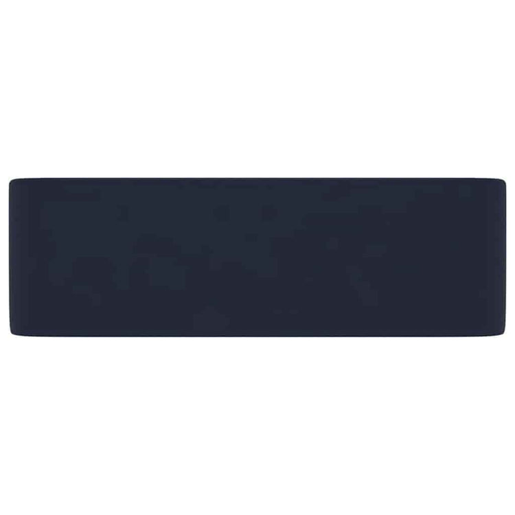 Vidaxl Washbasin 41x30x12 cm Mat de céramique bleu foncé