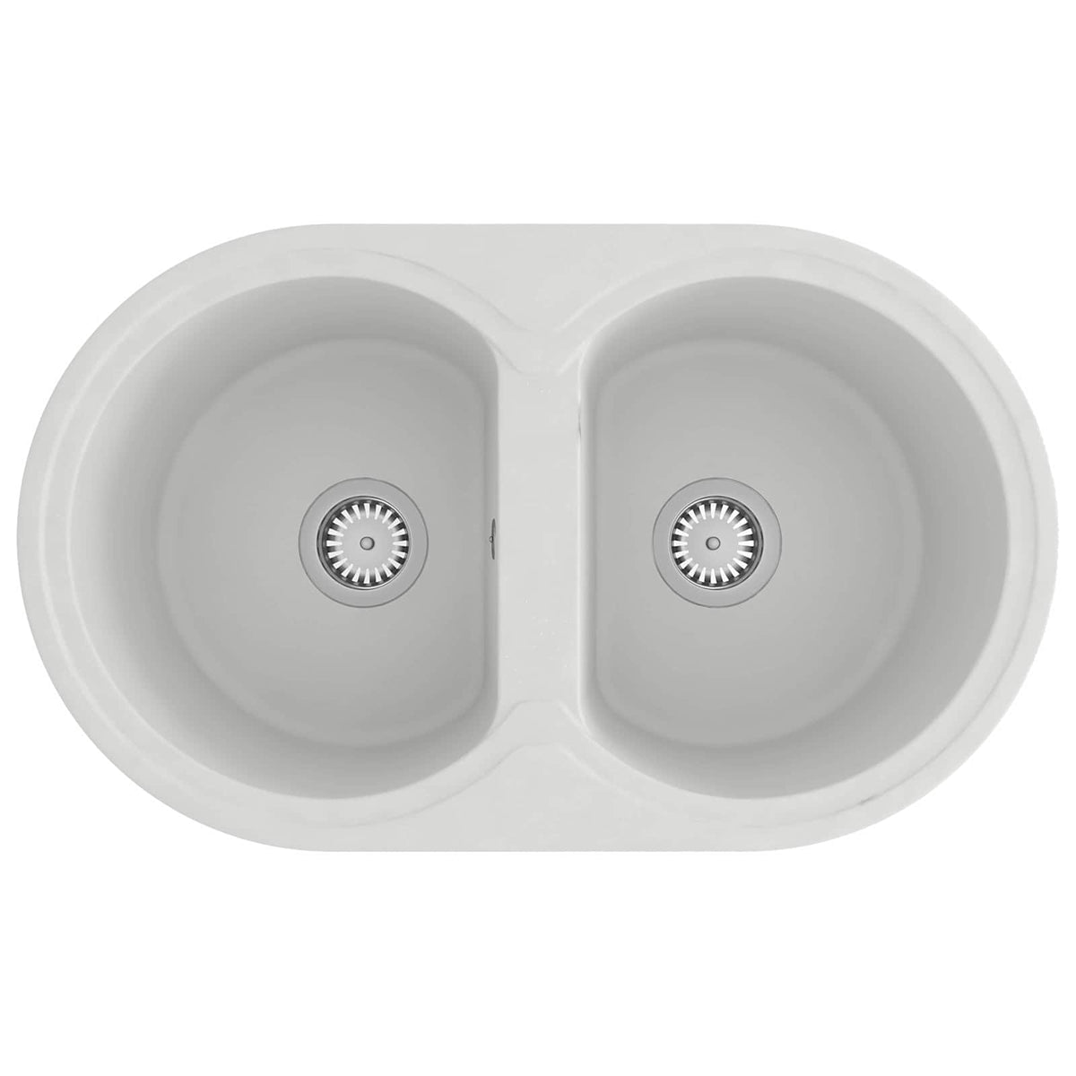 Vidaxx évier de cuisine blanc 78 x 47 x 20,5 cm granit