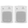 Vidaxl Stereolud haut-parleurs muraux de mur 2 st 120 w blanc