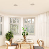 Vidaxl murs en haut-parleurs de plafond construits - en 2 pcs 120 W - afbeelding 1