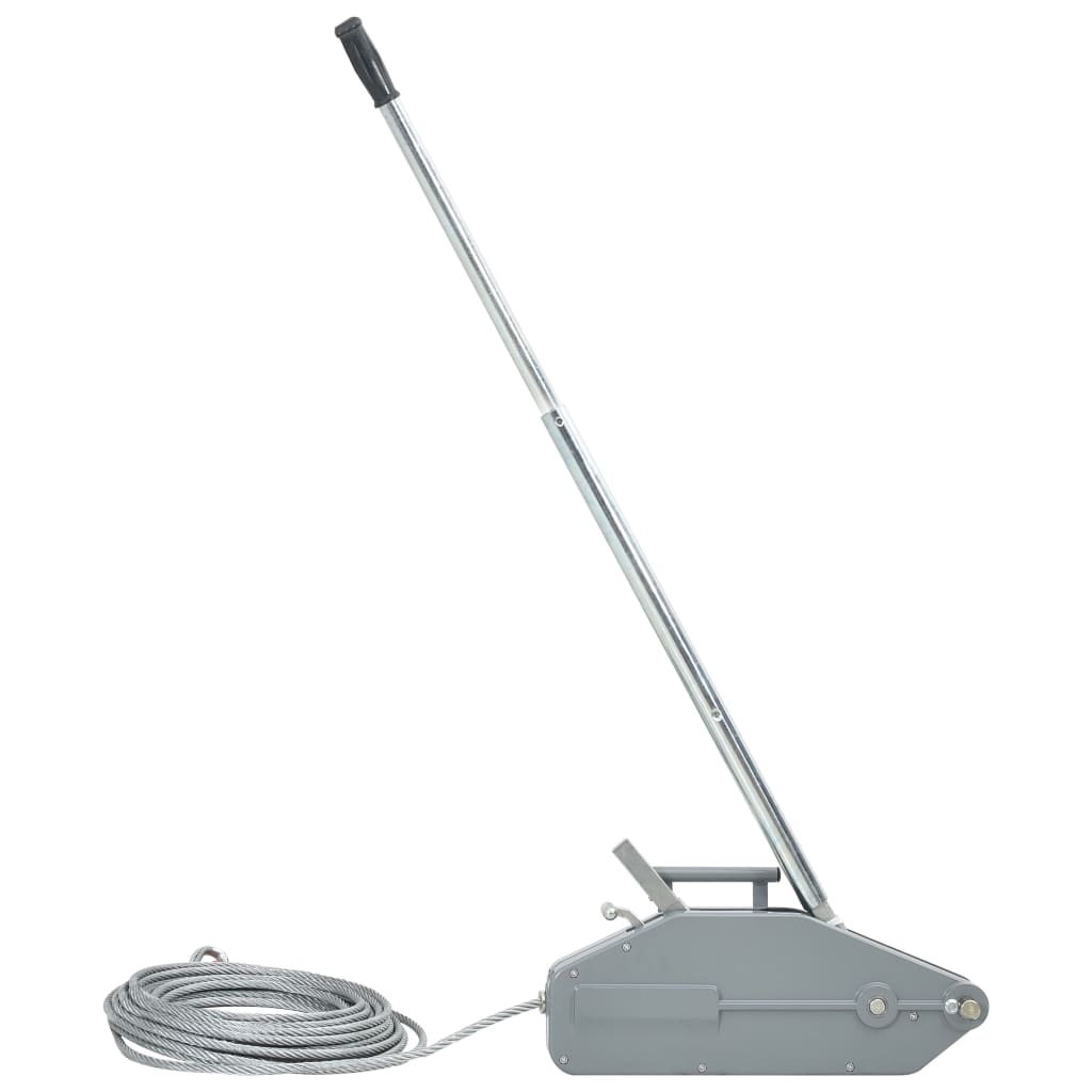 Vidaxl lier avec câble en acier 1600 kg