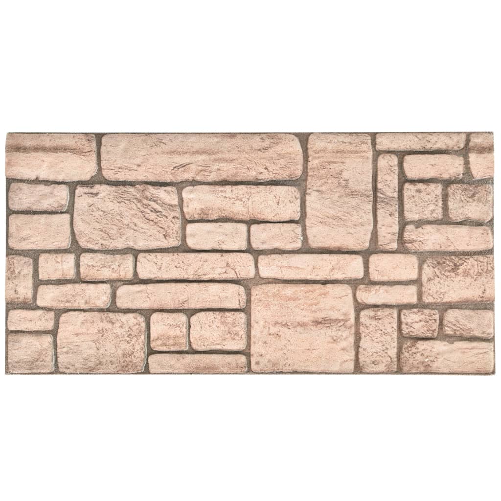 Vidaxl 11 St Panneaux muraux 3D Brick Brick Brick Eps