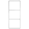 Vidaxl Walk-In Walk Mury Halfmat 90x195 cm ESG Verre