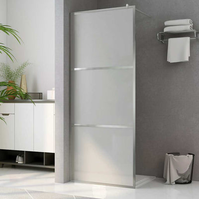 Vidaxl Walk-In Shower Walk Wall Mat 90x195 cm ESG Verre