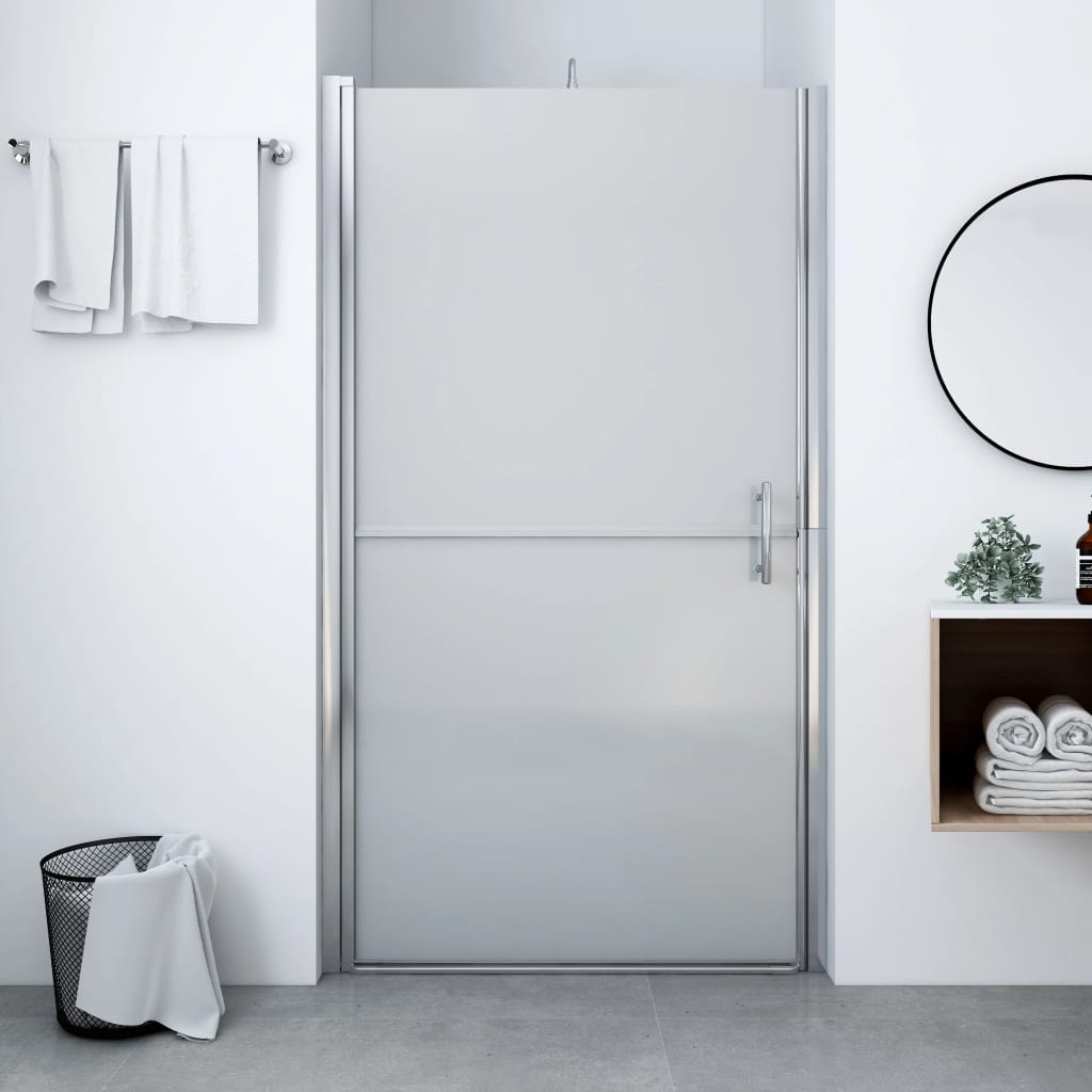 Vidaxl Douche de porte Matt 100x178 cm Verre durcie