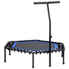 Vidaxl fitnesstrampoline avec poignée 122 cm