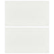 Vidaxx planches à découper 2 pcs avec verre trempé motif bulle transparent