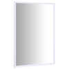 VidaXL miroir 60x40 cm blanc