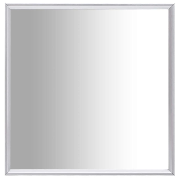 Miroir vidaxl 40x40 cm de couleur argentée