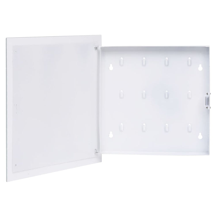 Armoire de touche vidaxl avec planche magnétique 35x35x4 cm blanc