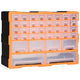 Organisateur de Vidaxl avec 40 tiroirs 52x16x37,5 cm