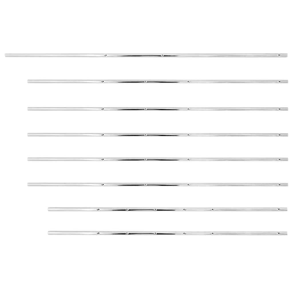 Barres Vidaxl pour le tableau de football 8 st 15,9 mm