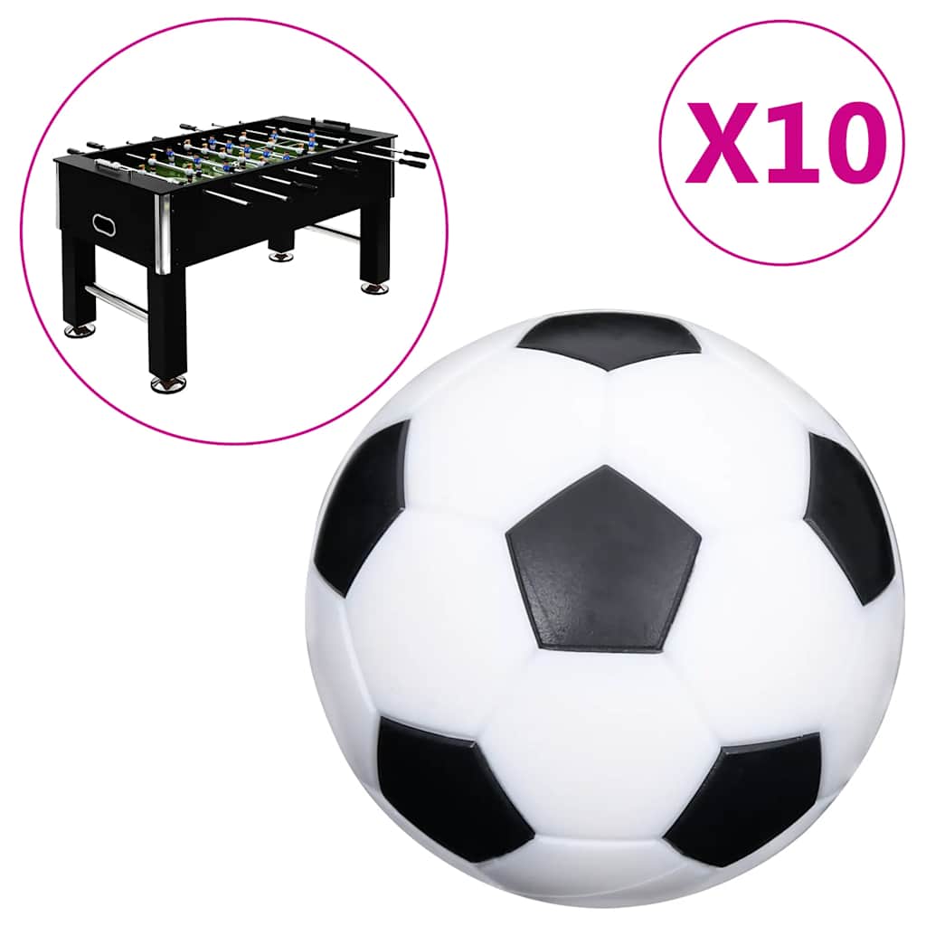 Vidaxl Balls pour football table 10 pcs 32 mm abdos