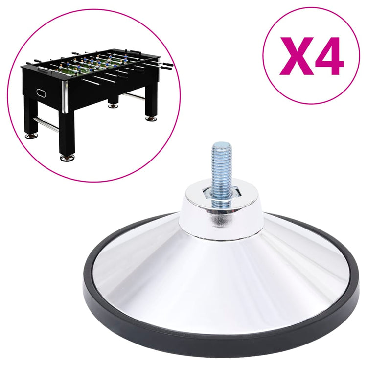 Vidaxl Football Table Jammes 4 St Chrome
