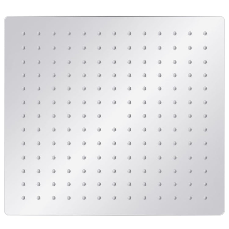Vidaxl Rain Shower Head Square 30x30 cm en acier inoxydable 304