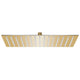 Vidaxl Rain Shower Head rectangular 40x30 cm en acier inoxydable or coloré