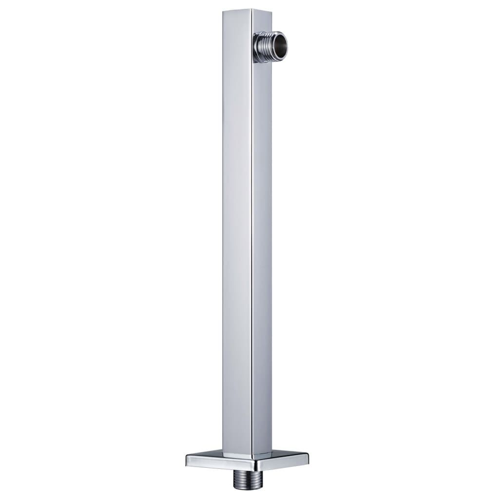 Vidaxl Shower Bras carré 30 cm en acier inoxydable 201 couleur argentée