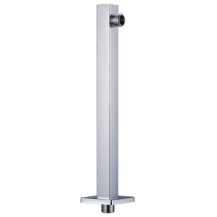 Vidaxl Shower Bras carré 30 cm en acier inoxydable 201 couleur argentée