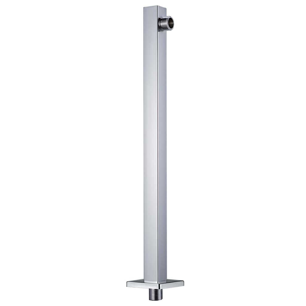 Vidaxl Shower Bras carré 40 cm en acier inoxydable 201 couleur argentée